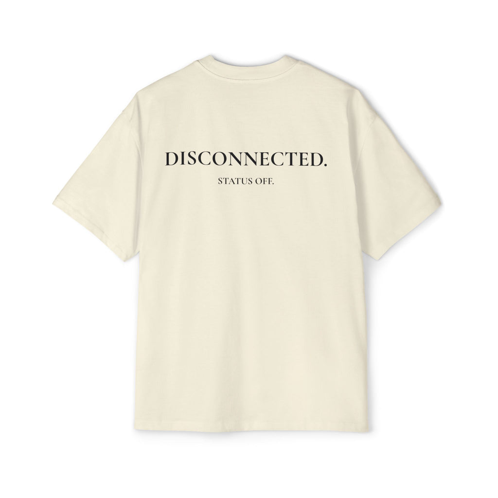 Men's "STATUS OFF / Disconnected" Oversized Tee