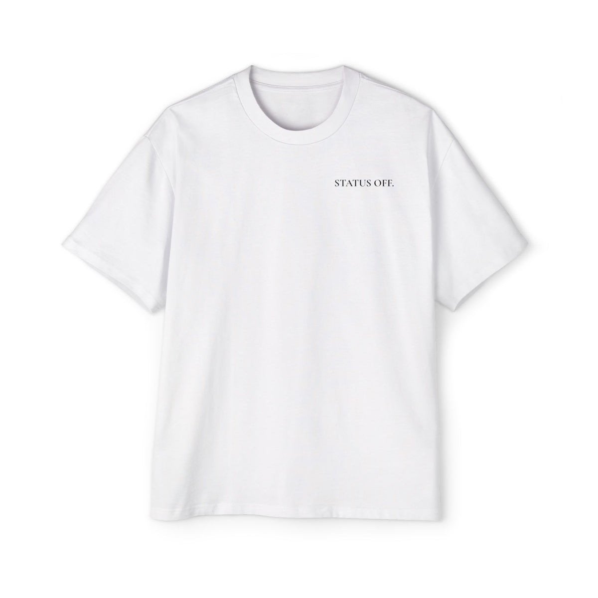 Men's "STATUS OFF / Disconnected" Oversized Tee
