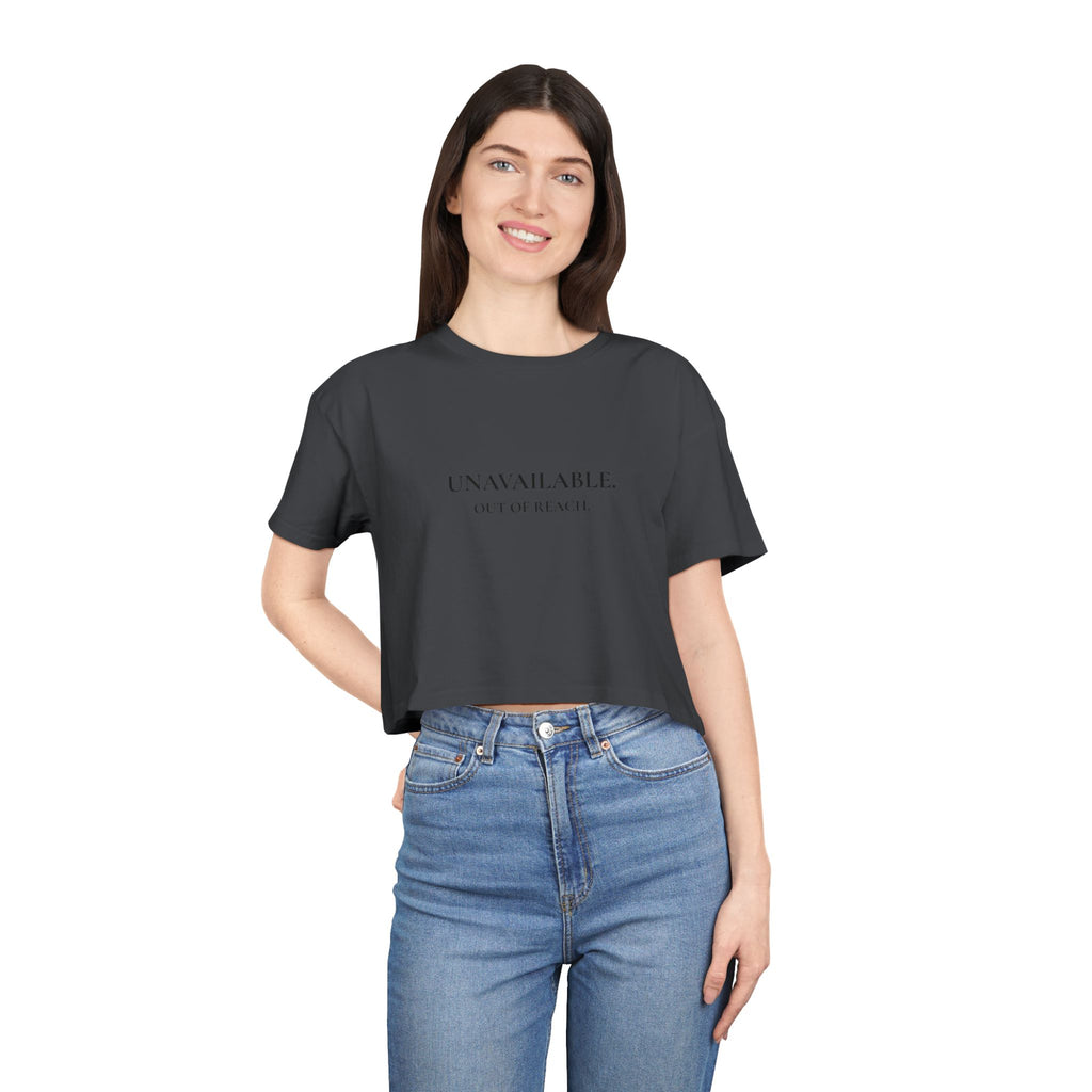 ウィメンズ アンアベイラブル クロップドTシャツ