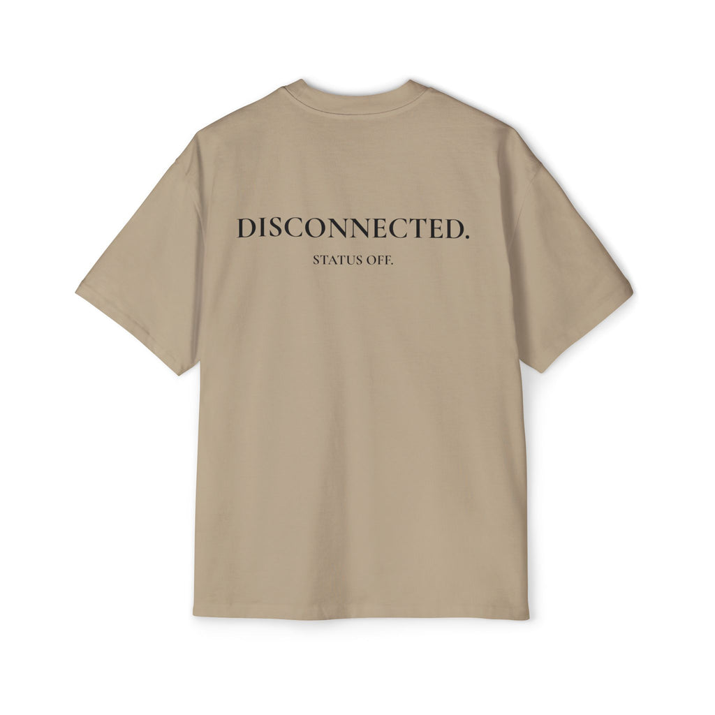 Men's "STATUS OFF / Disconnected" Oversized Tee