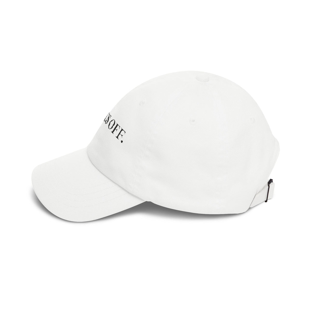Dad Cap "OFF DUTY." Bestickte, lässige Baseballkappe