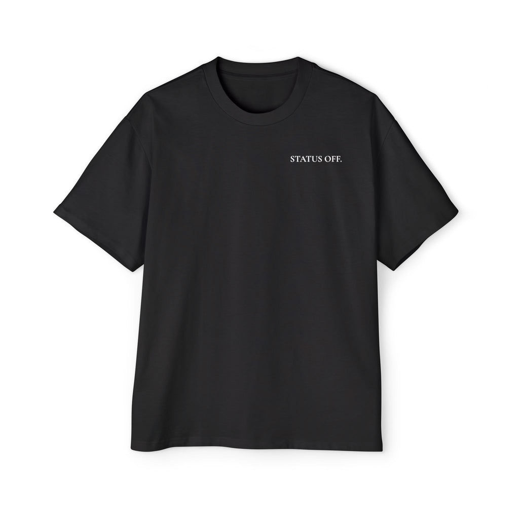 Men's "STATUS OFF / Disconnected" Oversized Tee