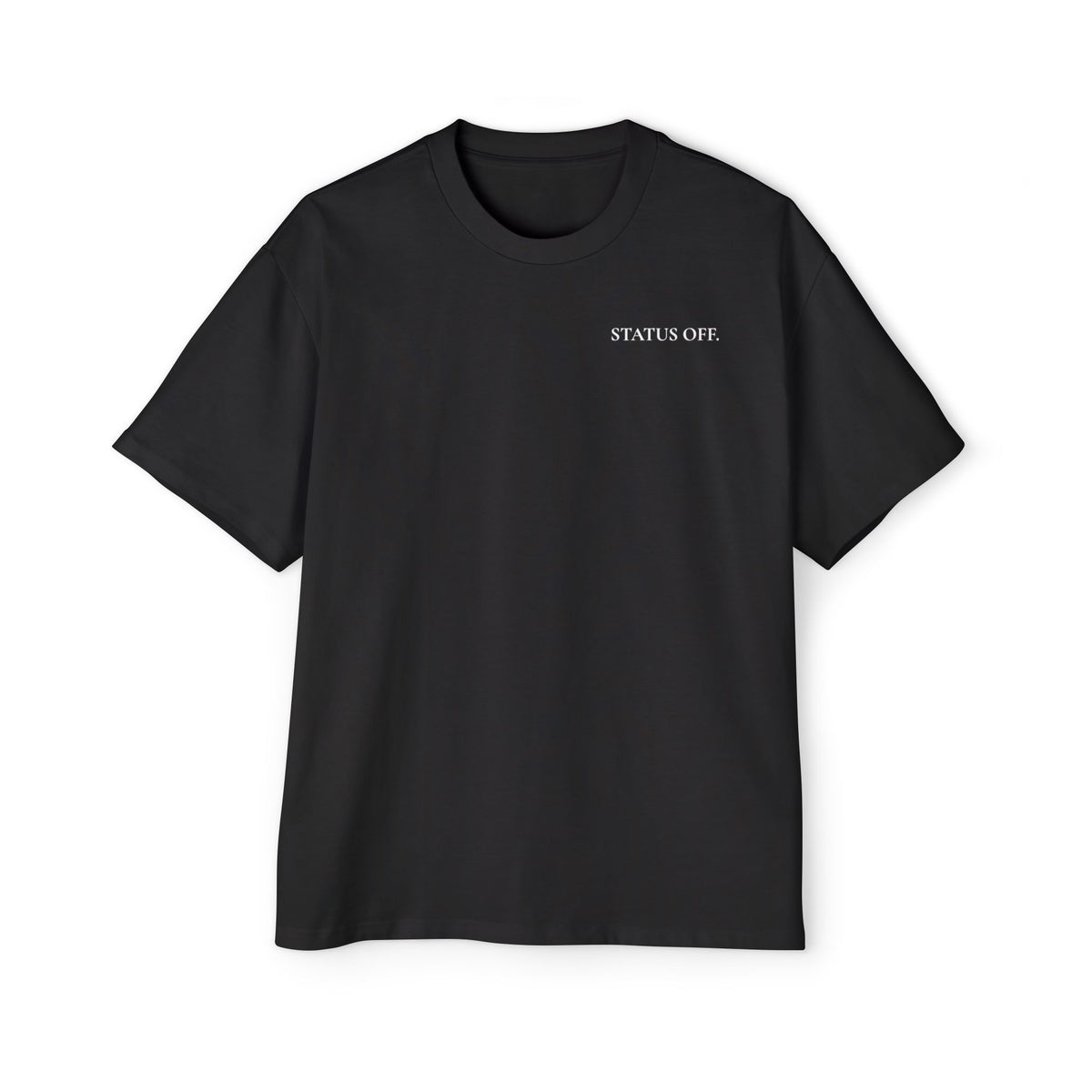 Men's "STATUS OFF / Disconnected" Oversized Tee