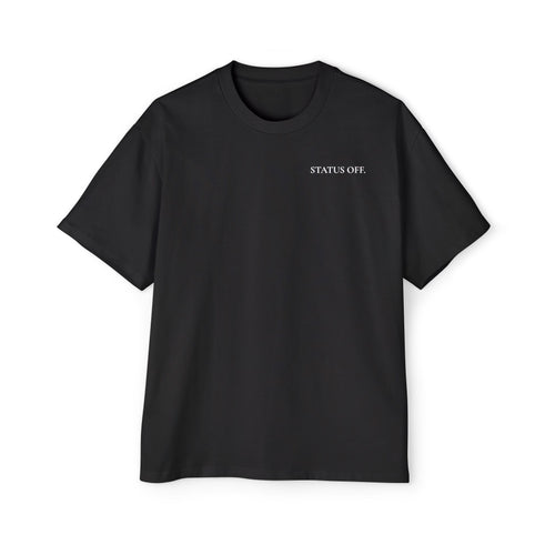 Men's "STATUS OFF / Disconnected" Oversized Tee