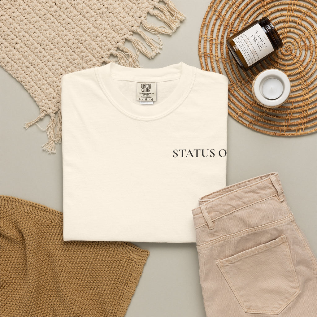 T-shirt femme "OFF DUTY" - Haut minimaliste pour s'évader du bureau
