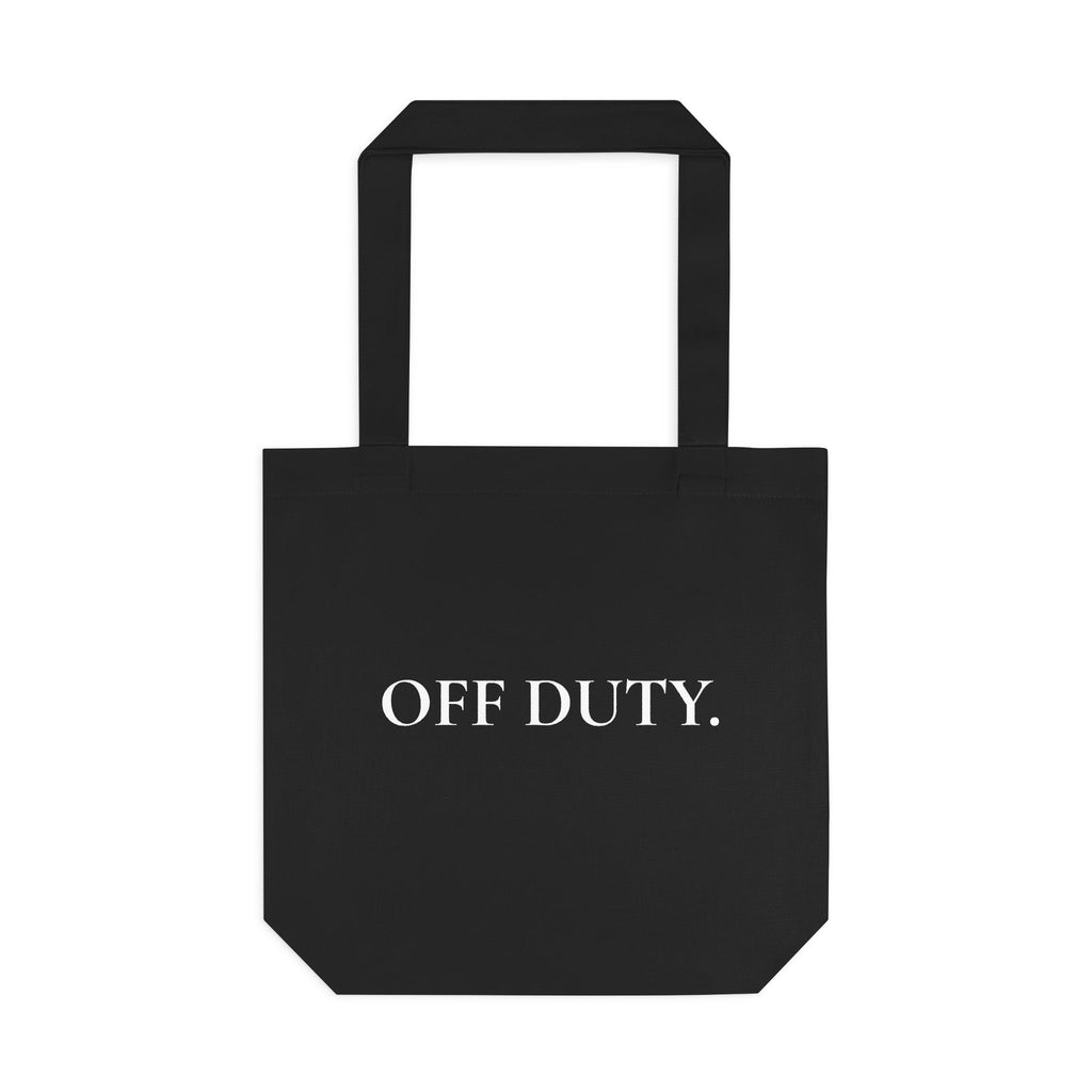 Off Duty Cotton Tote Bag