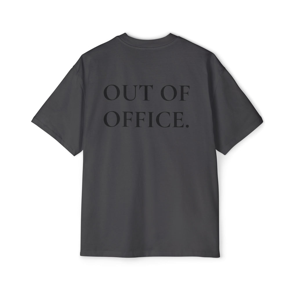 Camiseta Out of Office — Camiseta gráfica oversize para hombre