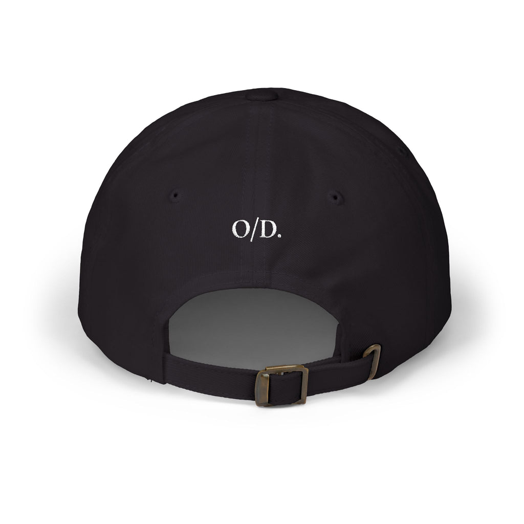 Black Dad Cap "STATUS OFF." Embroidered