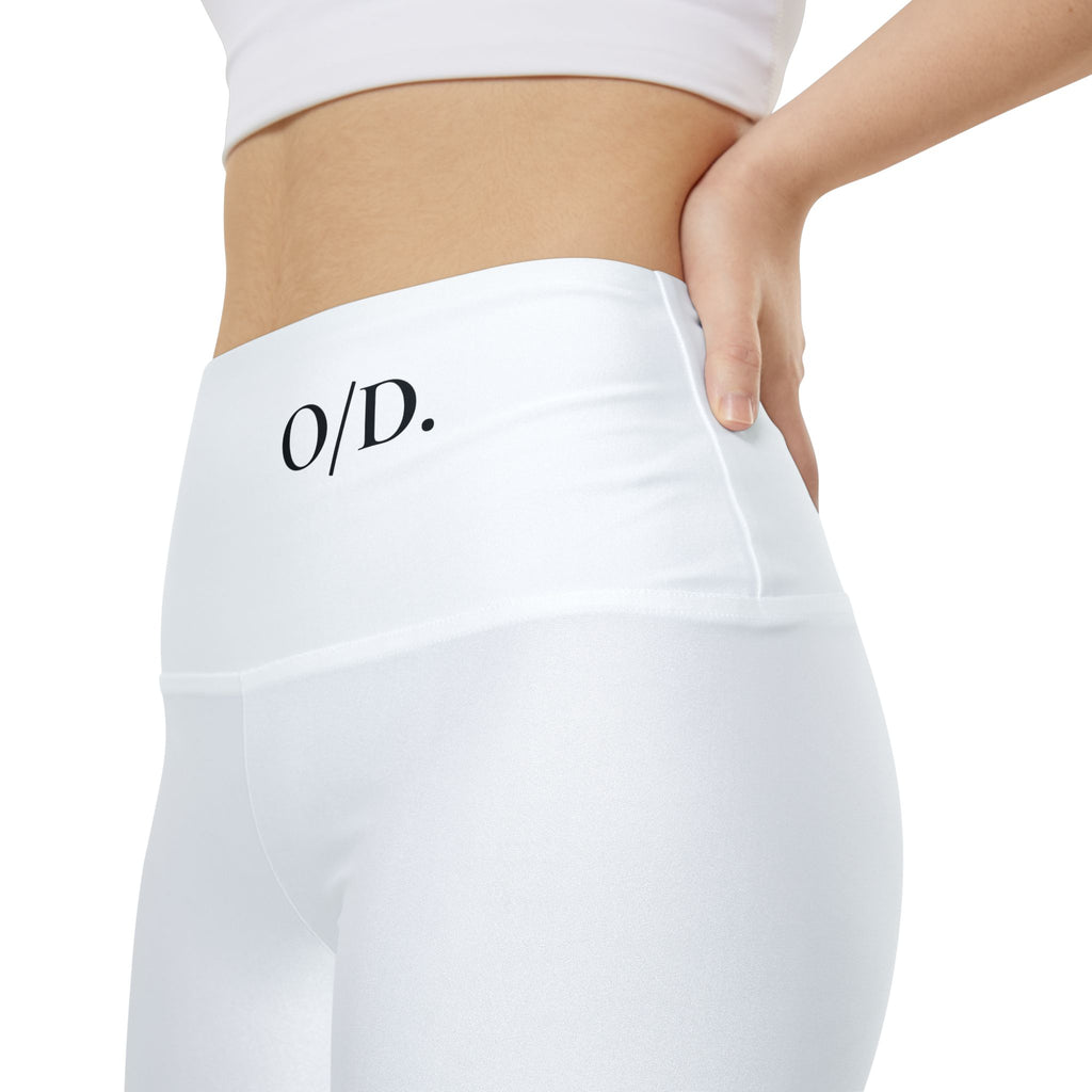 Shorts de Ciclismo Esportivo Feminino Branco O/D – Shorts Esportivos de Cintura Alta