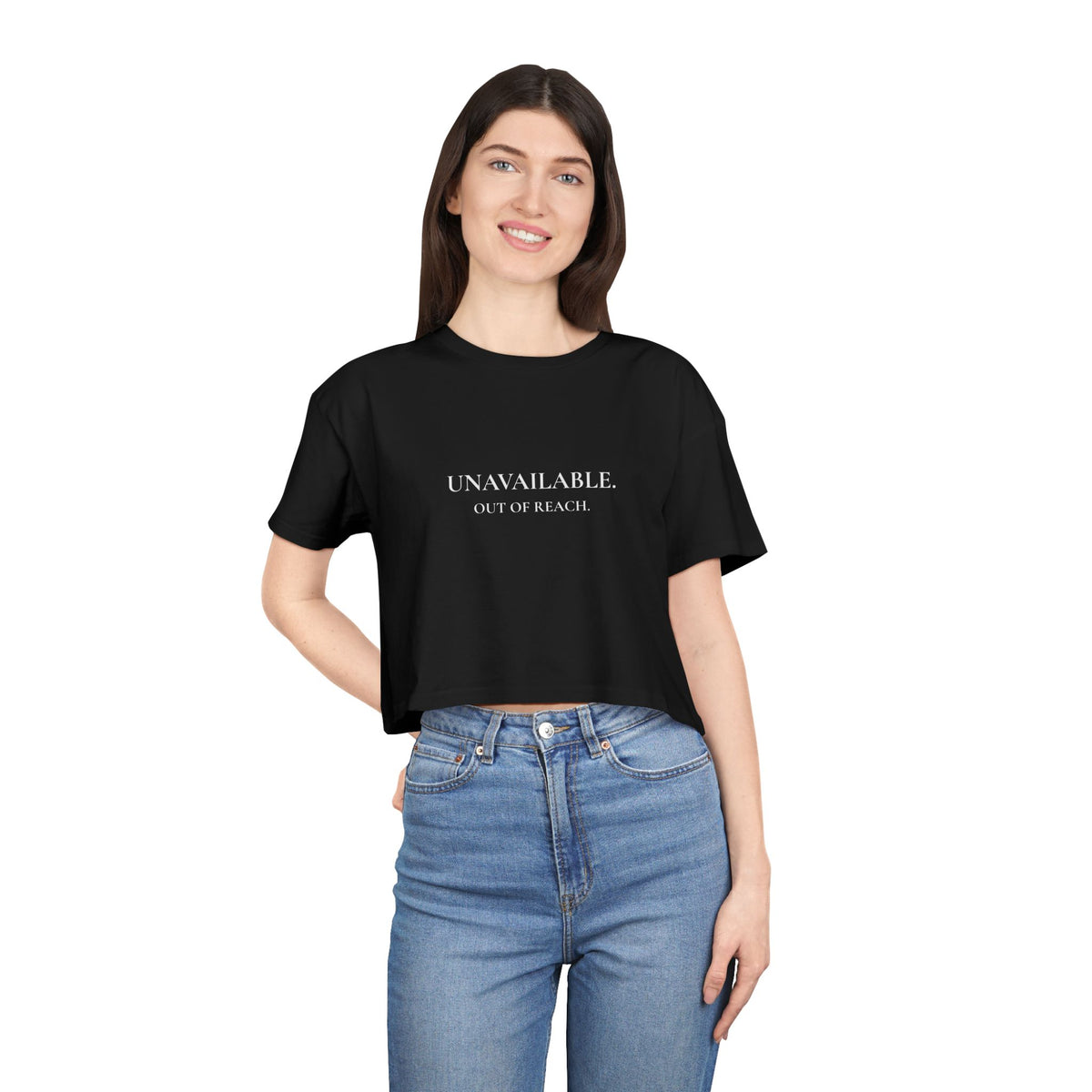 ウィメンズ アンアベイラブル クロップドTシャツ