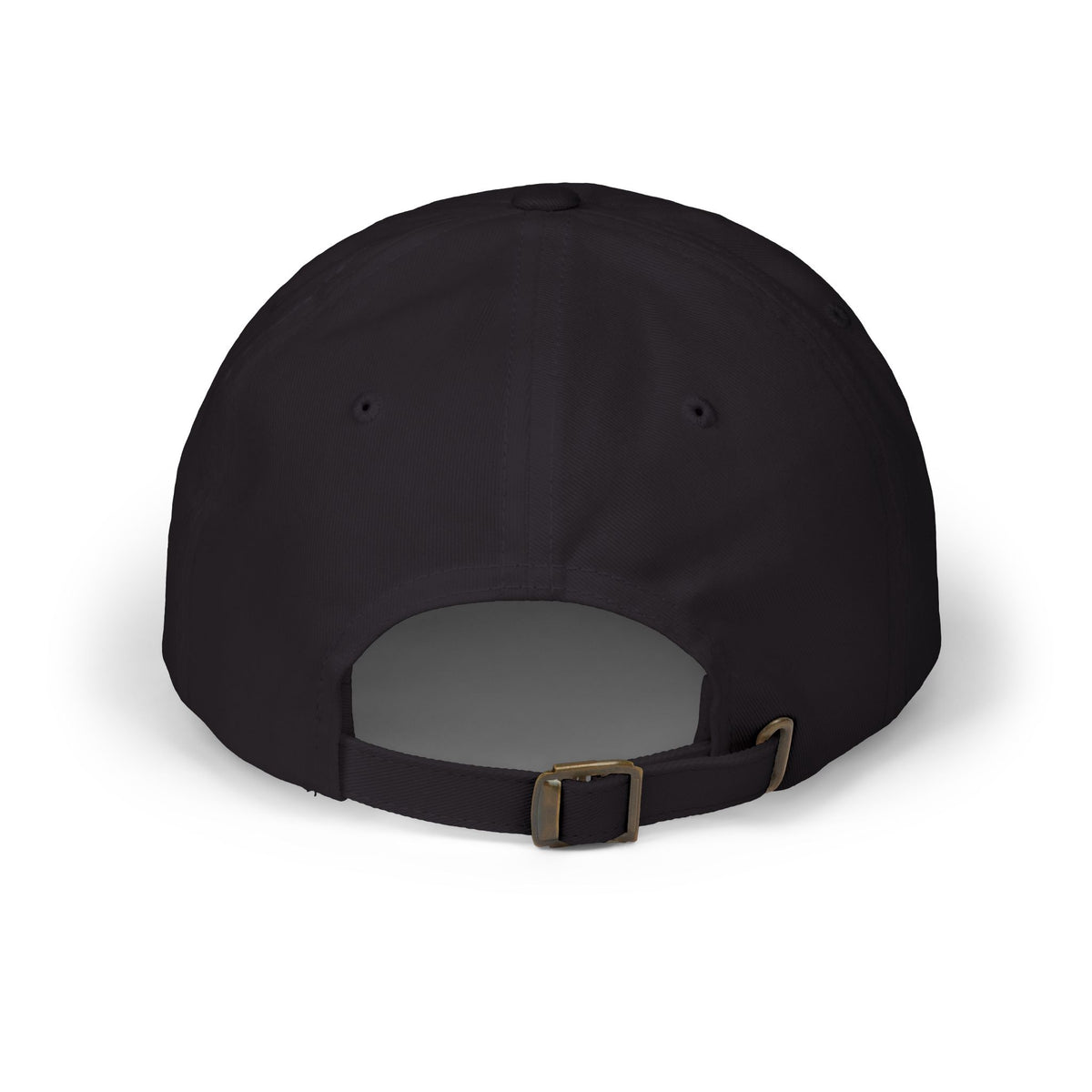 Schwarze Dad Cap „OFF DUTY“. Bestickt