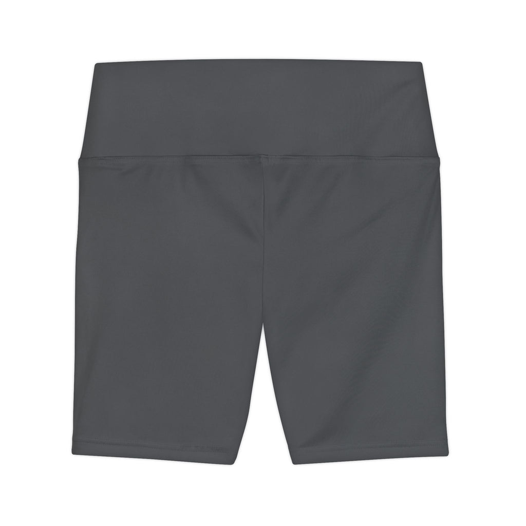 Women's Performance Workout Shorts — O/D. Logo Athletic Biker Shorts