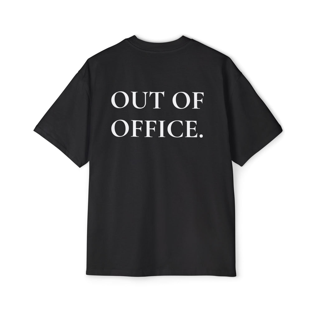 Camiseta Out of Office — Camiseta gráfica oversize para hombre