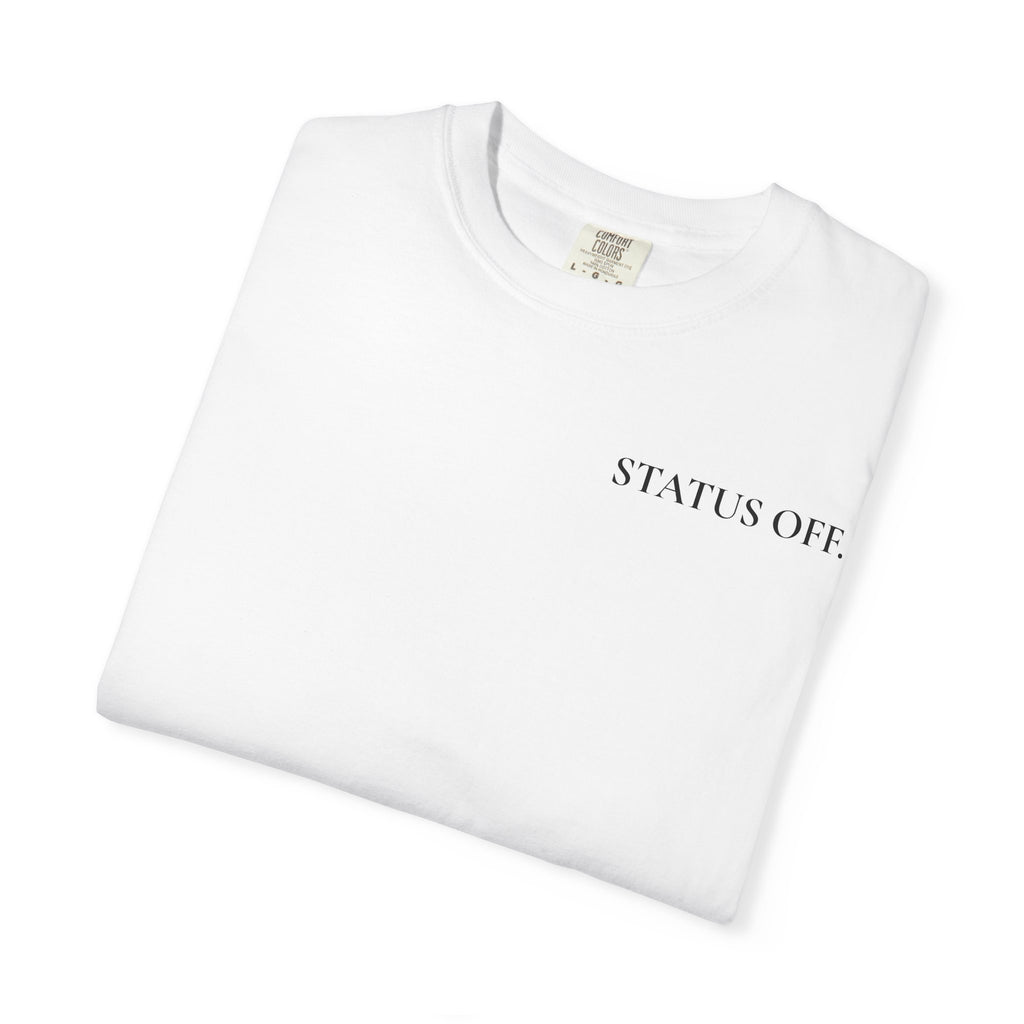 T-shirt femme "OFF DUTY" - Haut minimaliste pour s'évader du bureau