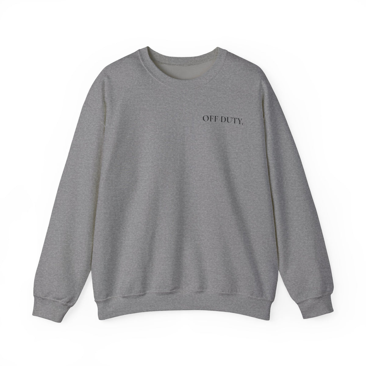 Sweat-shirt à col rond pour femme « Indisponible. Hors de portée. »