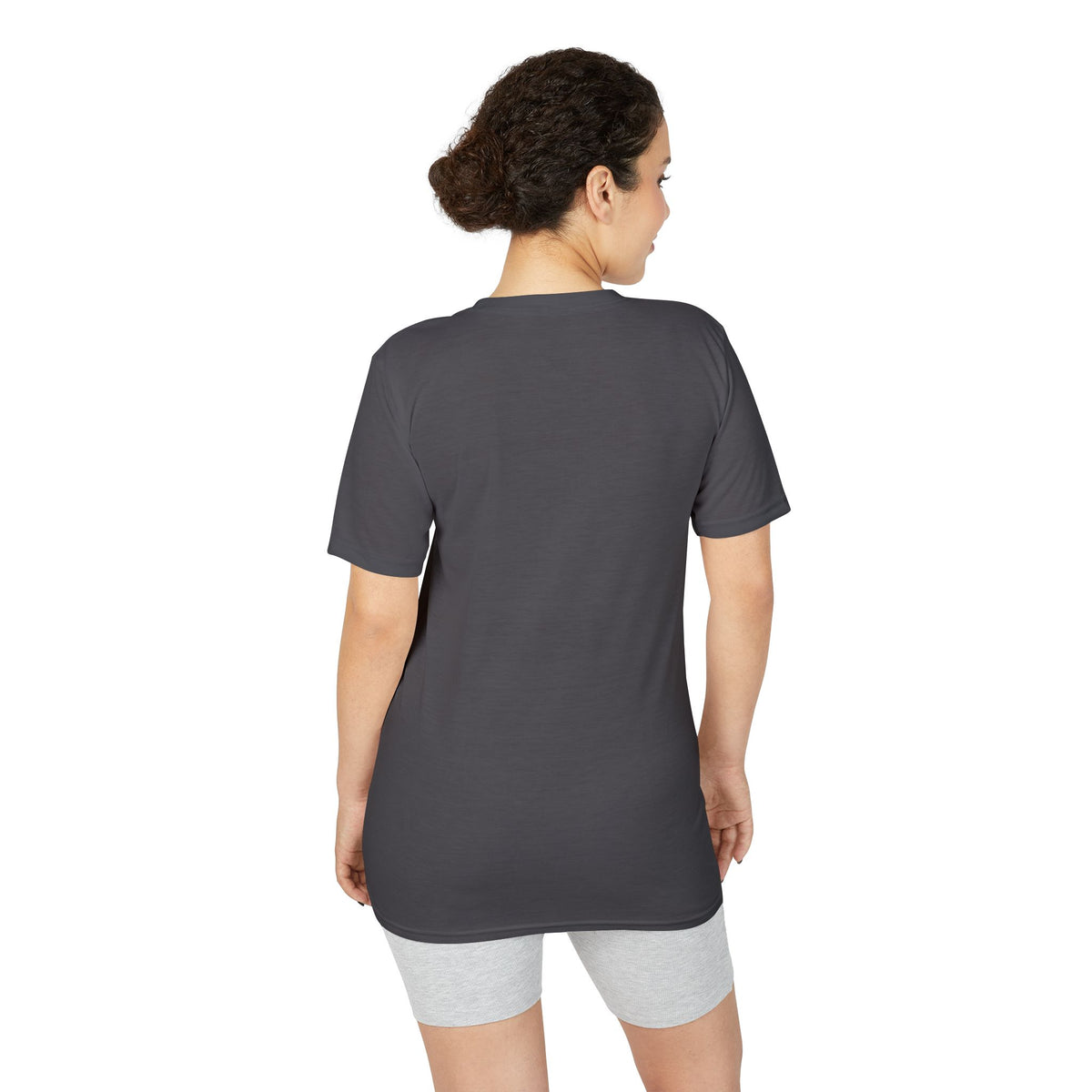 Camiseta de alto rendimiento con logotipo en el pecho para mujer O/D