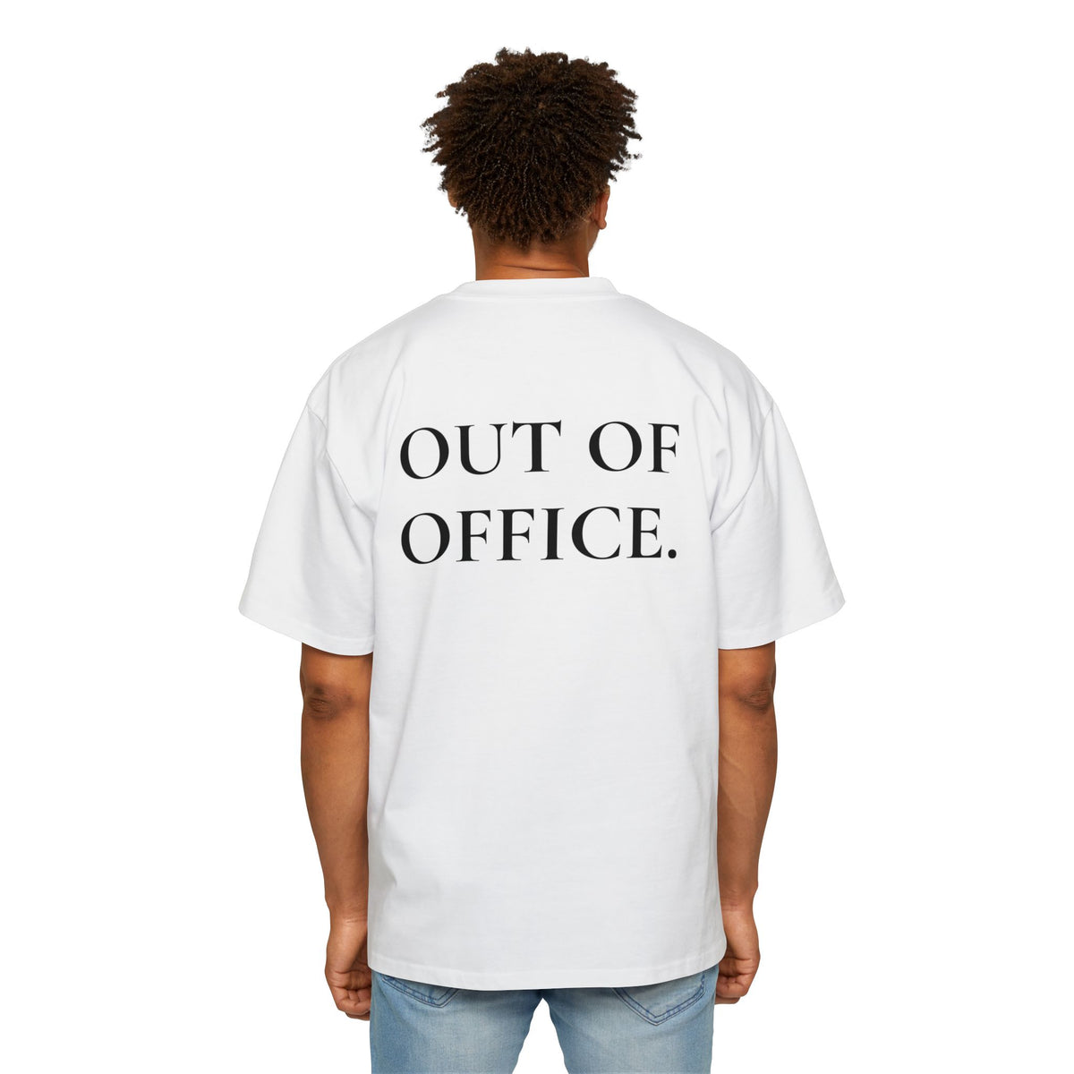 Out of Office T-Shirt – Oversized Grafik-Shirt für Herren