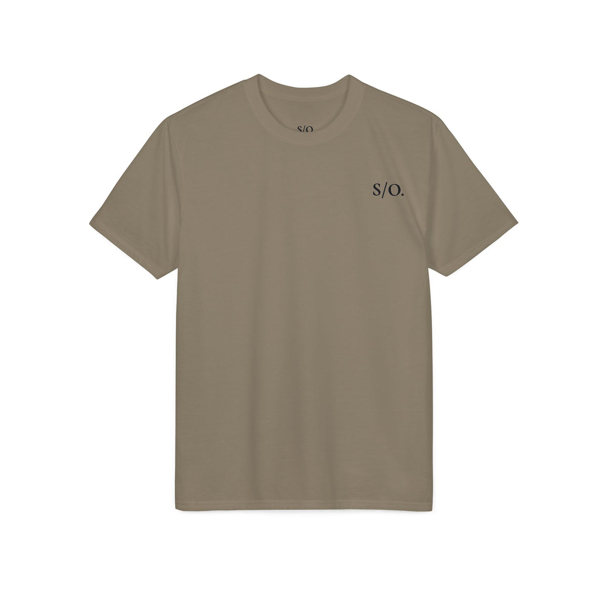 Herren-Performance-T-Shirt mit Logo auf der Brust (O/D)