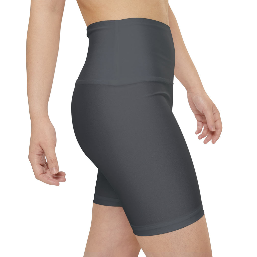Women's Performance Workout Shorts — O/D. Logo Athletic Biker Shorts