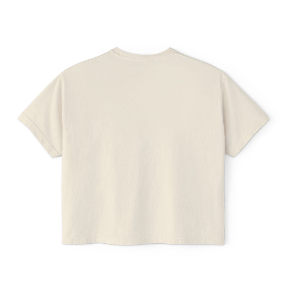 „OFF DUTY.“ Boxy-T-Shirt für Damen — Lässiges bauchfreies T-Shirt