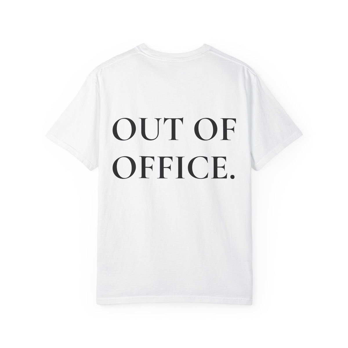 女士“OFF DUTY”极简风度假休闲T恤