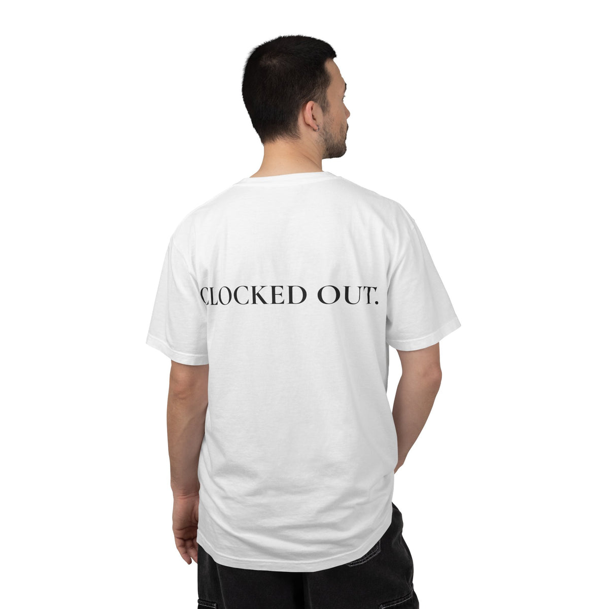 Herren-T-Shirt "Clocked Out"