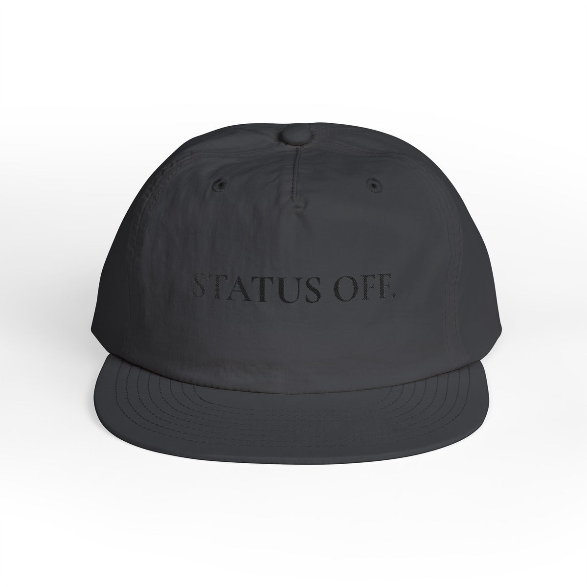 Off Duty Surf Cap im Relaxed-Stil, weiß, bestickte Dad-Hat für Strand & Urlaub
