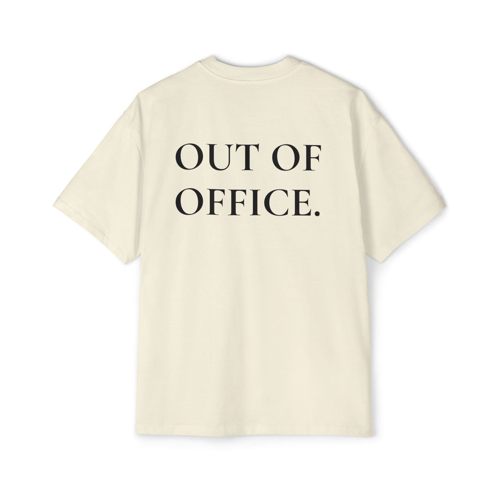 Camiseta Out of Office — Camiseta gráfica oversize para hombre