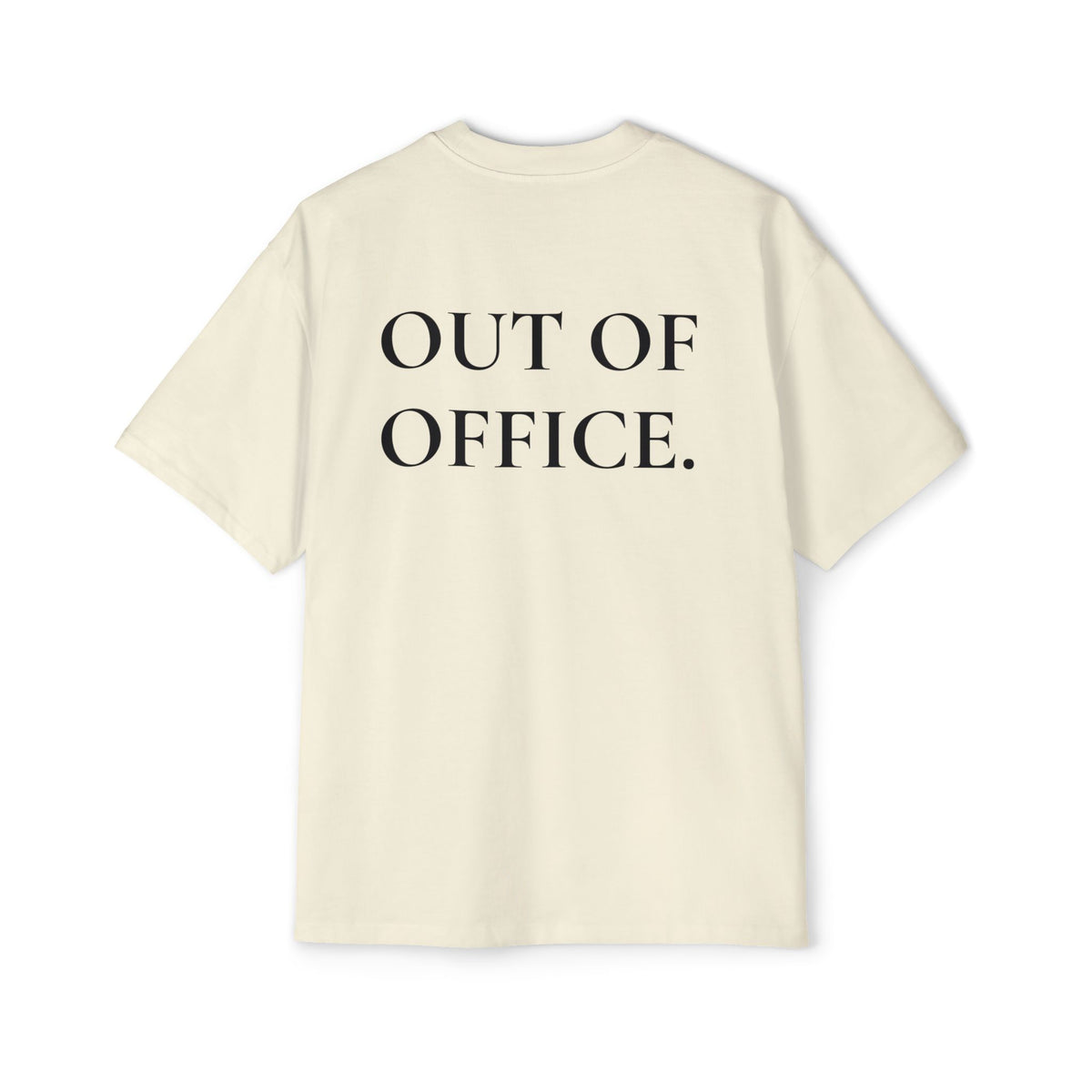 Camiseta Out of Office — Camiseta gráfica oversize para hombre