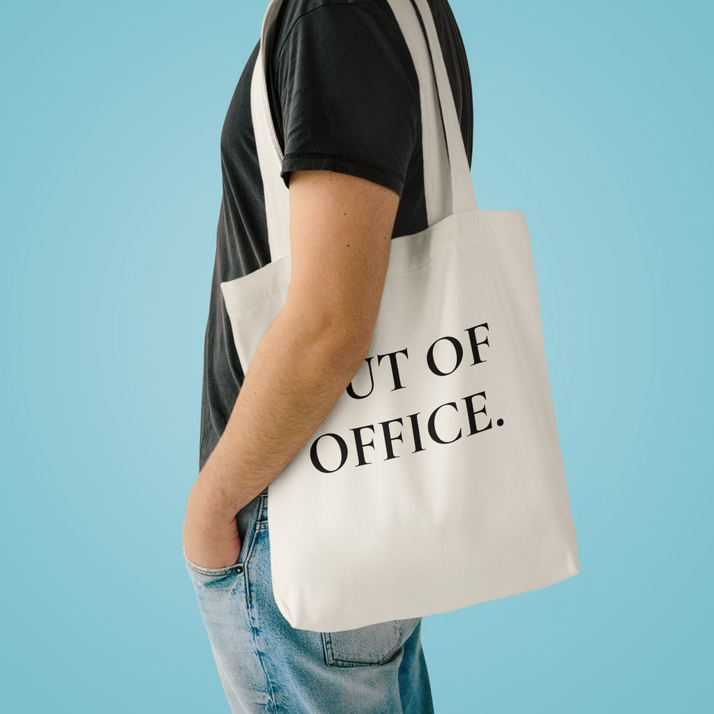 Out of Office Cotton Tote Bag