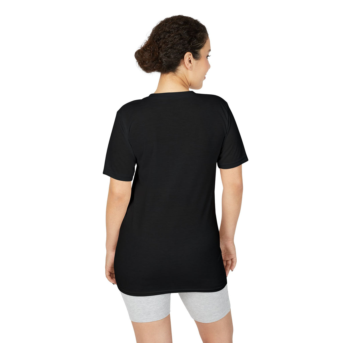 Camiseta de alto rendimiento con logotipo en el pecho para mujer O/D