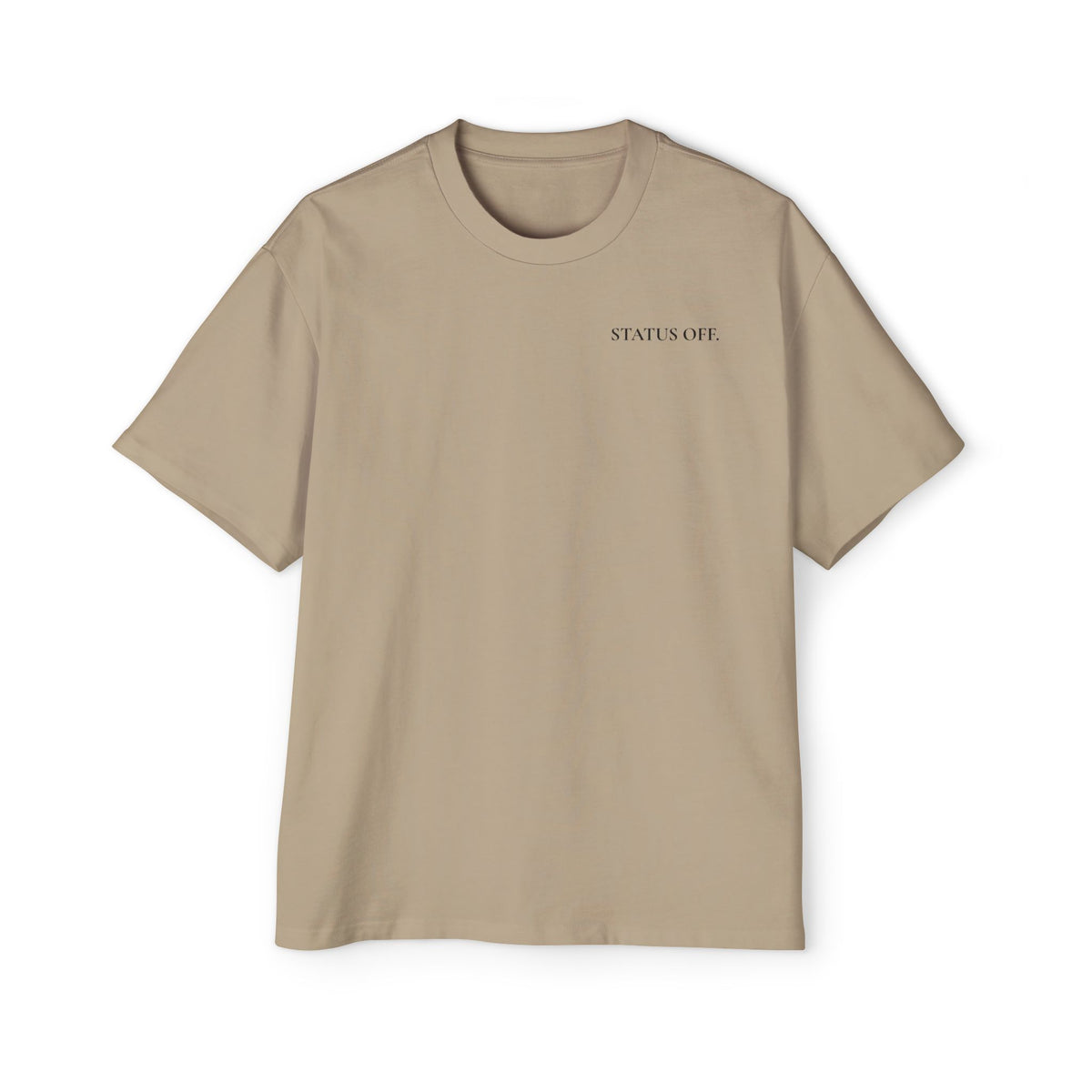 Men's "STATUS OFF / Disconnected" Oversized Tee